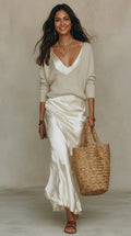 DUNA - Conjunto de vestido y jersey