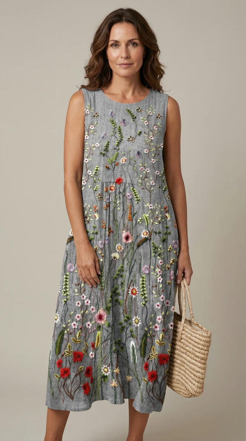SENIRA - Vestido floral para tu look mas cómodo