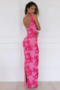 BARBARA - Vestido floral con toque de elegancia