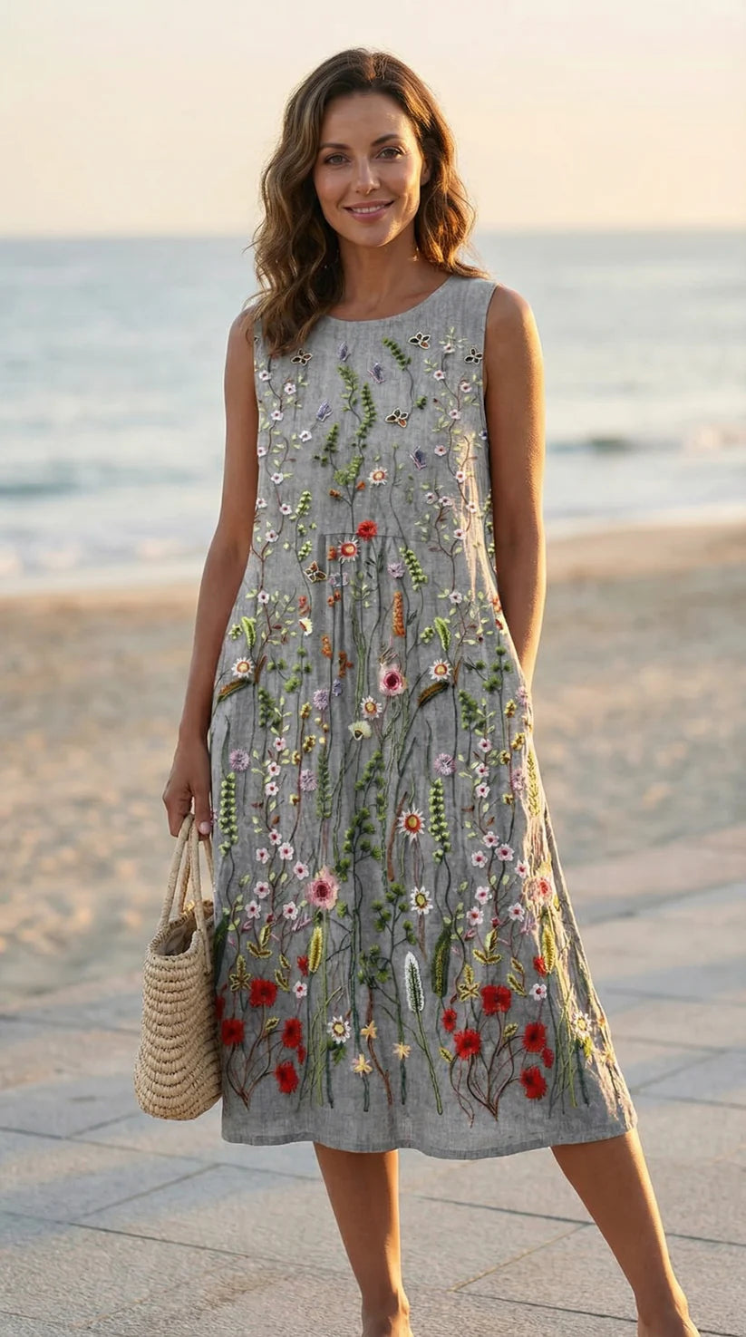 SENIRA - Vestido floral para tu look mas cómodo