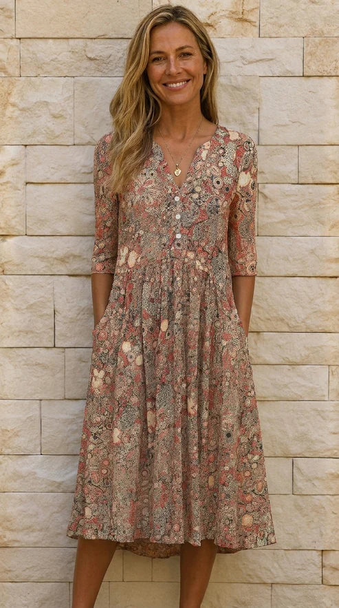 ALISA - Vestido cómodo y relajado