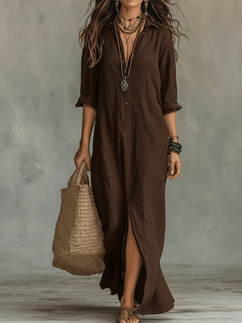 BOHO - Vestido camisa boho para un estilo unico y relajado
