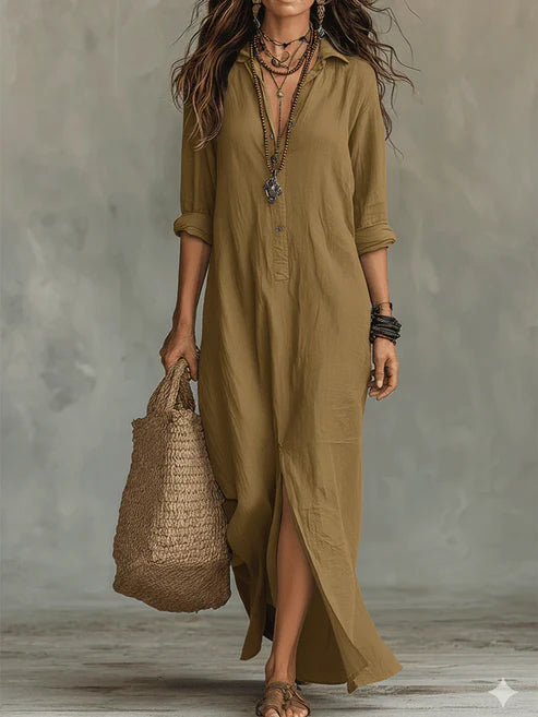 BOHO - Vestido camisa boho para un estilo unico y relajado